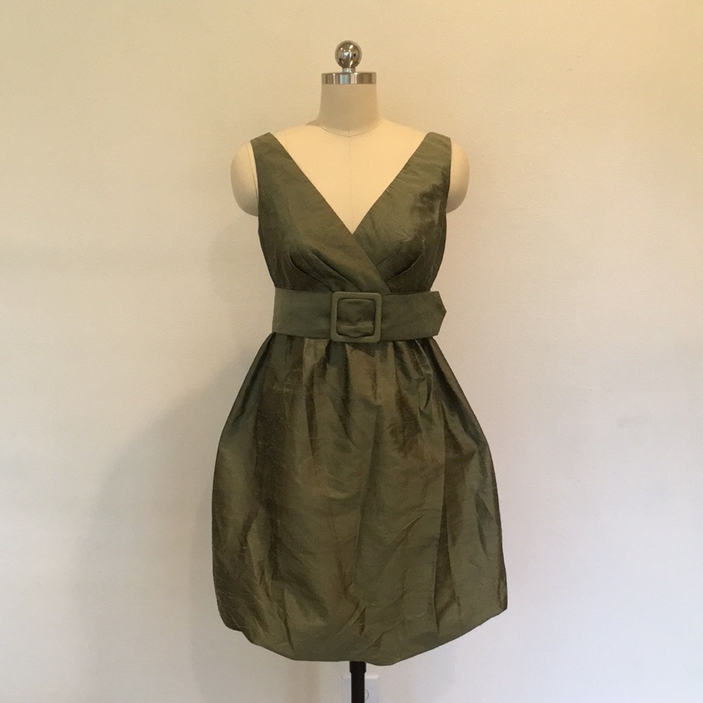 Adrianna Papell Silk Bubble Dress, Size 4